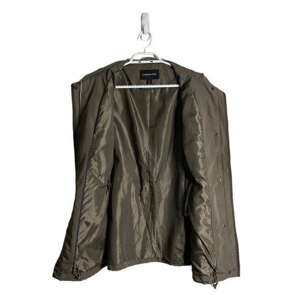 London Fog Unisex Green Full Zip Casual Jacket - Picture 12 of 12